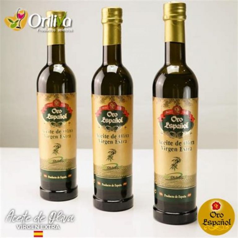 Aceite de oliva virgen extra oro español